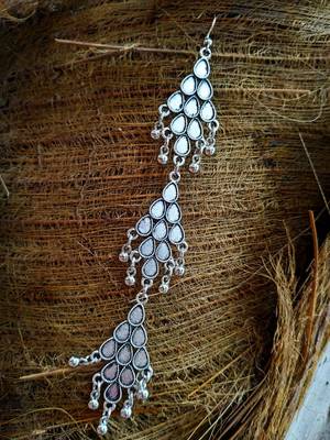 Silver maang-tikka 1