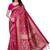 Multicolor printed art silk saree with blouse pack of-2 saree