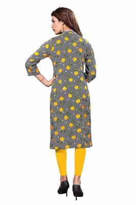 Multicolor Printed Cotton Party Wear Kurtis 2