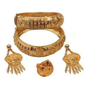 Gold Bangles And Bracelets 1