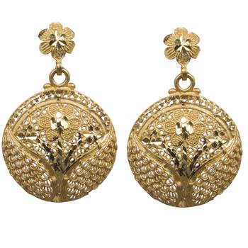 Gold Earrings 1
