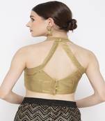 Antique Embroidered Brocade Readymade Blouse