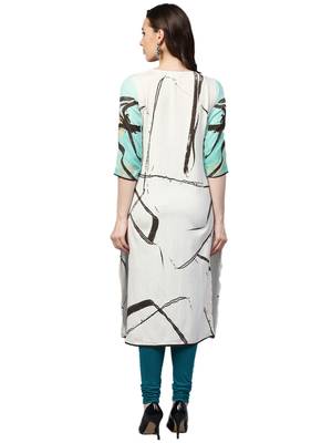 White printed liva kurtas-and-kurtis 2