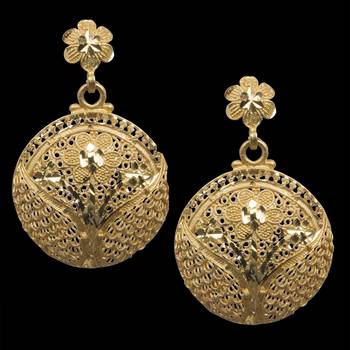Gold Earrings 2