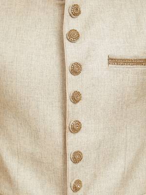 Gold Embroidered Jute Jodhpuri Sherwani 5