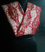 Red Multi tonal designer Stole