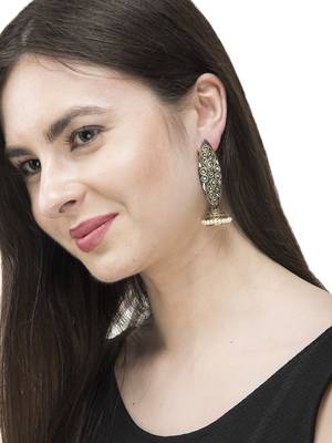 White Earrings 3