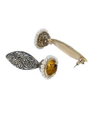 White Earrings 4