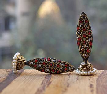Red Earrings 1