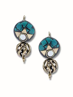 Green Earrings 3
