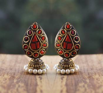 Red Earrings 1