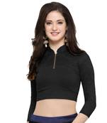 Women's Cotton Lycra Stretchable Readymade Blouse