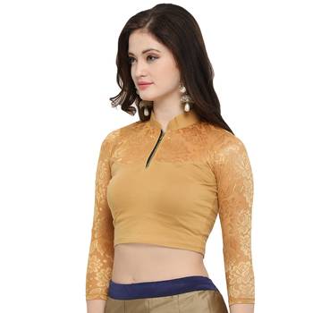Women's Cotton Lycra Stretchable Readymade Blouse 2