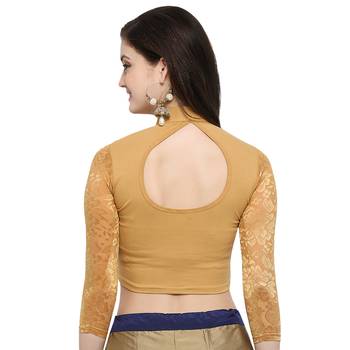 Women's Cotton Lycra Stretchable Readymade Blouse 3