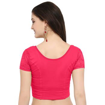 Women's Cotton Lycra Stretchable Readymade Blouse 3