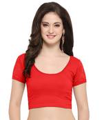 Women's Cotton Lycra Stretchable Readymade Blouse
