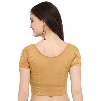 Women's Cotton Lycra Stretchable Readymade Blouse 3