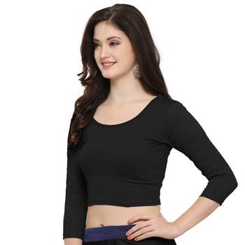 Women's Cotton Lycra Stretchable Readymade Blouse 2