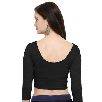 Women's Cotton Lycra Stretchable Readymade Blouse 3