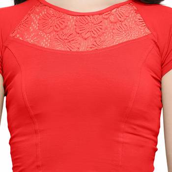 Women's Cotton Lycra Stretchable Readymade Blouse 4
