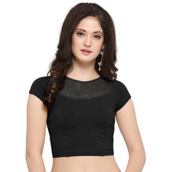 Women's Cotton Lycra Stretchable Readymade Blouse 1