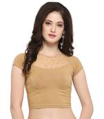 Women's Cotton Lycra Stretchable Readymade Blouse