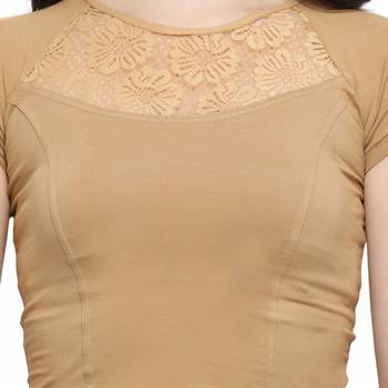 Women's Cotton Lycra Stretchable Readymade Blouse 4
