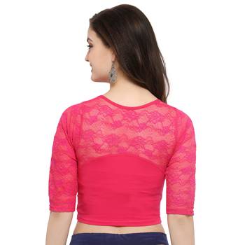 Women's Cotton Lycra Stretchable Readymade Blouse 3
