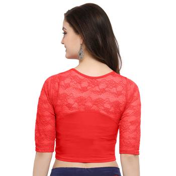 Women's Cotton Lycra Stretchable Readymade Blouse 3