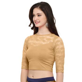 Women's Cotton Lycra Stretchable Readymade Blouse 2