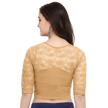 Women's Cotton Lycra Stretchable Readymade Blouse 3