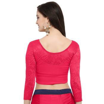Women's Cotton Lycra Stretchable Readymade Blouse 3