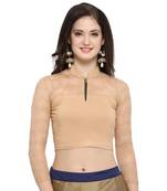 Women's Cotton Lycra Stretchable Readymade Blouse