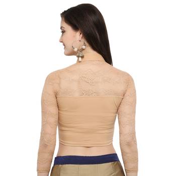 Women's Cotton Lycra Stretchable Readymade Blouse 3