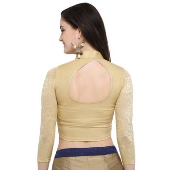 Women's Cotton Lycra Stretchable Readymade Blouse 3