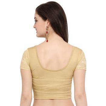 Women's Cotton Lycra Stretchable Readymade Blouse 3