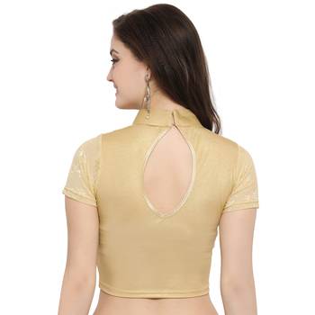 Women's Cotton Lycra Stretchable Readymade Blouse 3