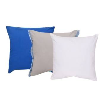 Reme Embroidered Multicolor Cotton Square Cushion Covers 2