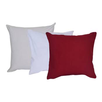 Reme Embroidered Multicolor Cotton Square Cushion Covers 2