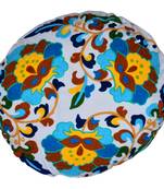 Reme Embroidered Cotton Round Cushion Covers For Sofa