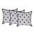 Reme Embroidered Cotton Multicolor Square Cushion Covers For Sofa