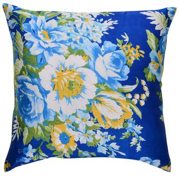 Reme Printed Chambray Multicolor Square Cushion Covers For Sofa 3