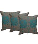 Reme Embroidered Chambray Multicolor Cushion Pillow Covers