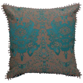 Reme Embroidered Chambray Multicolor Cushion Pillow Covers 3