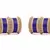 Set Of 2 Bridal Matte Textured Bangle Set