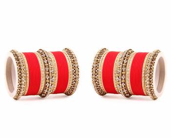 Set Of 2 Bridal Matte Textured Bangle Set 2