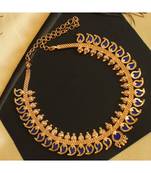 Beautiful Blue Mango Palakka Designer Neckalce