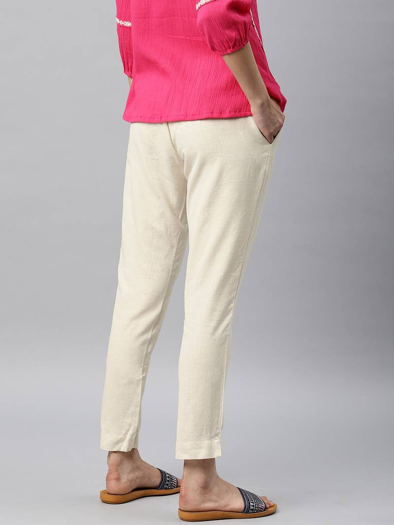 CHLOE SOLID CIGARETTE PANT main image 1