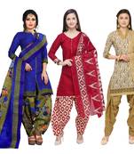 Multicolor Printed Cotton Salwar