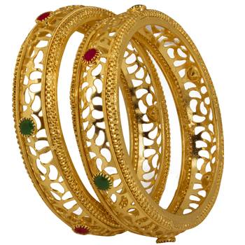 Gold Bangles And Bracelets 1